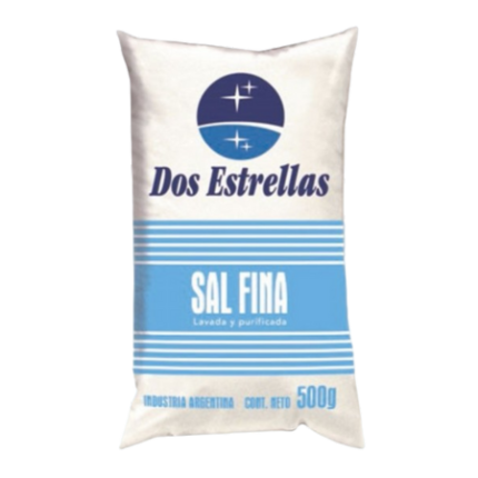 SAL FINA DOS ESTRELLAS x 500 GR