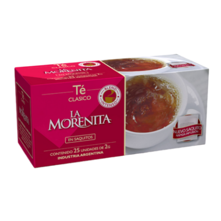 TE LA MORENITA x 25 SAQUITOS