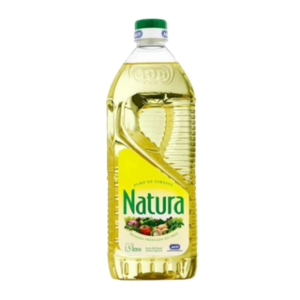 ACEITE DE GIRASOL NATURA x 1.5 L
