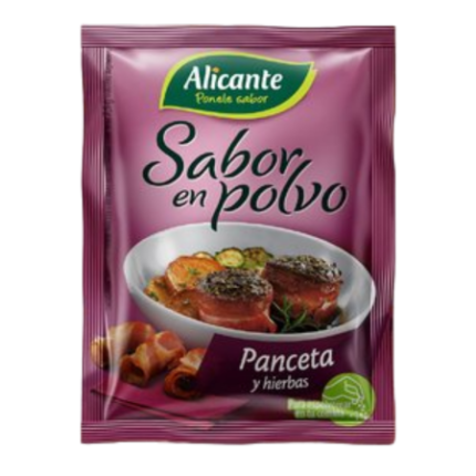 CALDOS ALICANTE PANCETA Y HIERBAS x 7.5 GR