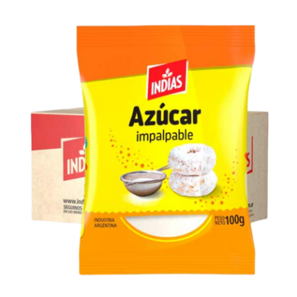 AZUCAR IMPALPABLE INDIAS x 100 GR
