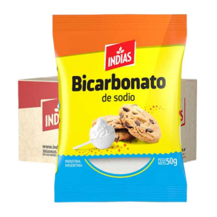BICARBONATO DE SODIO INDIAS x 25 GR