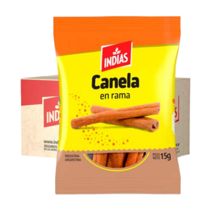 CANELA EN RAMA INDIAS x 15 GR