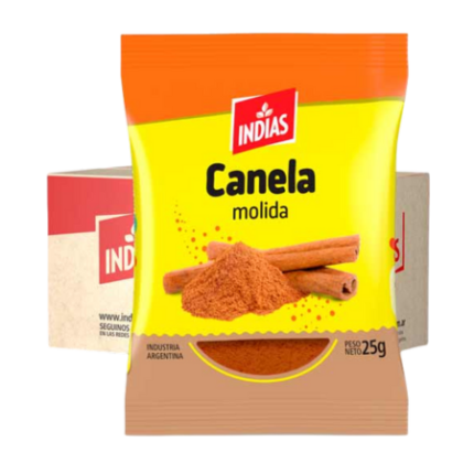 CANELA MOLIDA INDIAS x 25 GR
