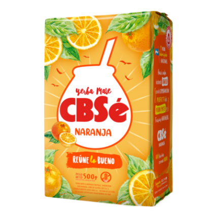 YERBA MATE CBSE NARANJA x 500 GR
