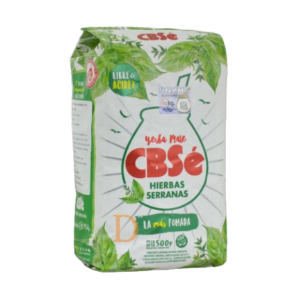 YERBA MATE CBSE SERRANA x 500 GR