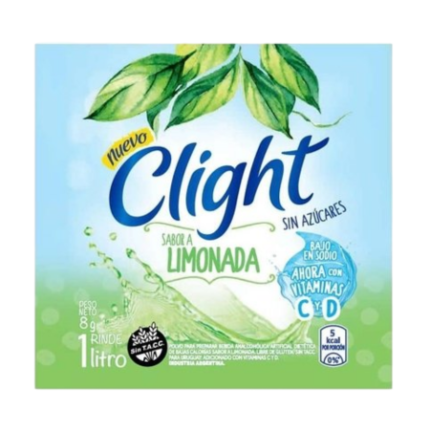 JUGO CLIGHT LIMONADA x 8 GR