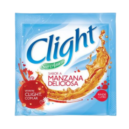 JUGO CLIGHT MANZANA x 8 GR