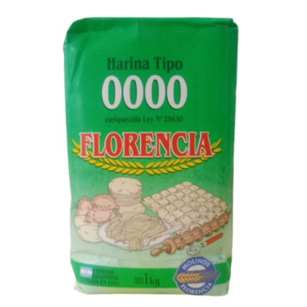 HARINA FLORENCIA 0000 x 1KG