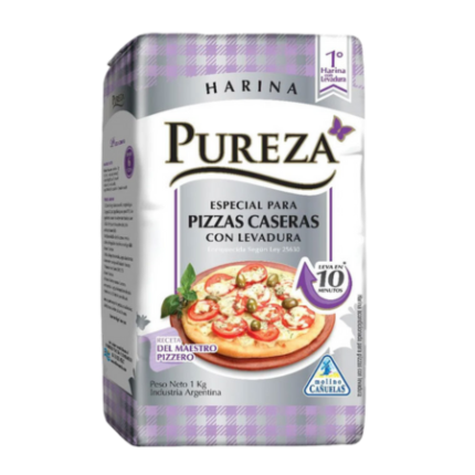 HARINA PUREZA C/LEVAD PIZZA x 1 KG
