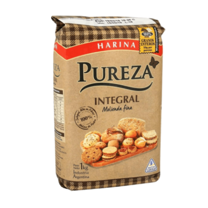 HARINA INTEGRAL PUREZA x 1 KG
