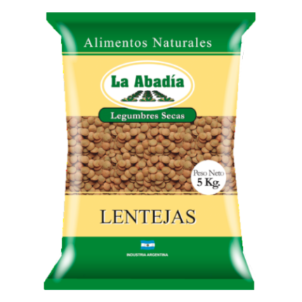 LENTEJAS LA ABADIA x 400 GRS