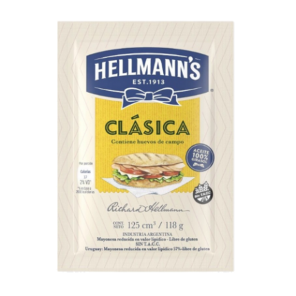 MAYONESA HELLMANNS x 118 GR