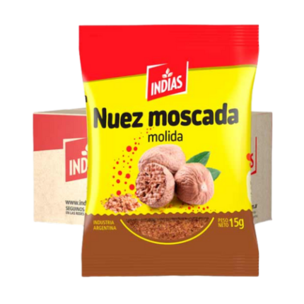 NUEZ MOSCADA MOLIDA INDIAS x 15 GR