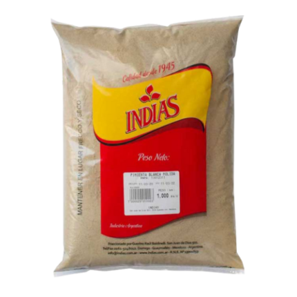 PIMIENTA BLANCA MOLIDA INDIAS x 1KG