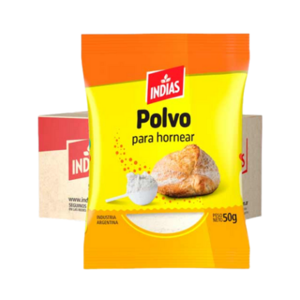 POLVO PARA HORNEAR INDIAS x 50 GR