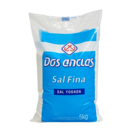 SAL FINA DOS ANCLAS x 5 KG