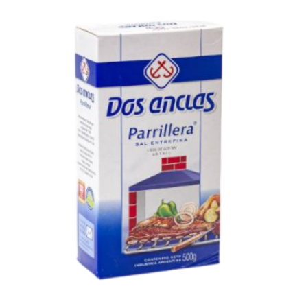 SAL PARRILLERA DOS ANCLAS x 500 GR
