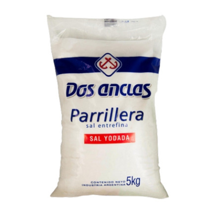 SAL PARRILLERA DOS ANCLAS x 5KG