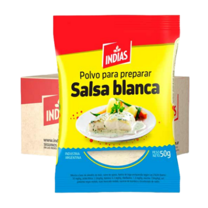 SALSA BLANCA INDIAS x 50 GR