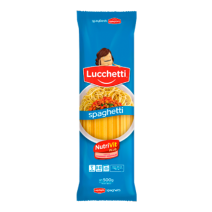 FIDEOS SPAGUETTI LUCCHETTI x 500 GR