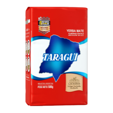 YERBA MATE TARAGUI CON PALO x 500 GR