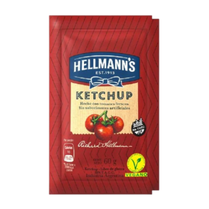 KETCHUP HELLMANNS x 60 GR