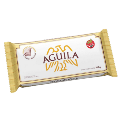 CHOCOLATE PARA TAZA AGUILA BLANCO x 100 GR