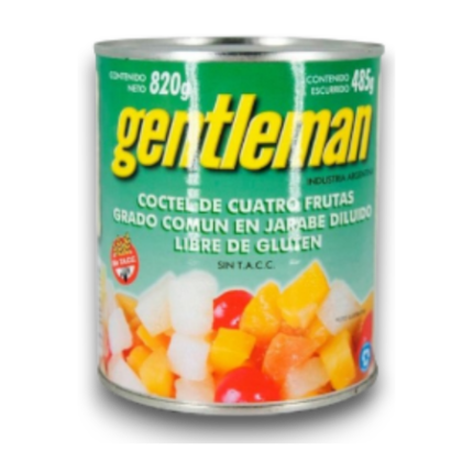 COCTEL DE FRUTAS GENTLEMAN x 800 GR