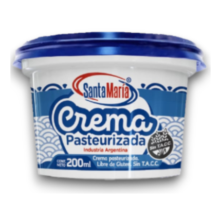 CREMA DE LECHE SANTA MARIA x 200 cc.