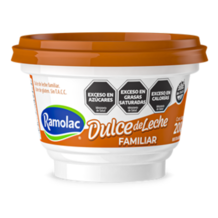 DULCE DE LECHE RAMOLAC x 250 GR