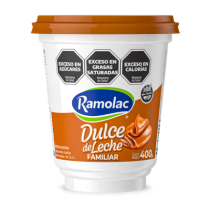 DULCE DE LECHE RAMOLAC x 400 GR
