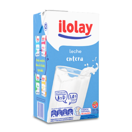 LECHE ENTERA LARGA VIDA ILOLAY x 1L