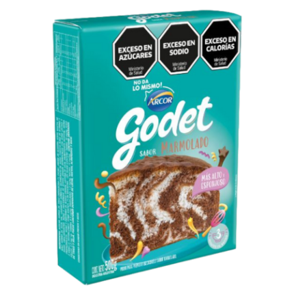 BIZCOCHUELO MARMOLADO GODET x  500 GR