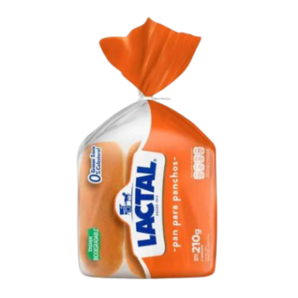PAN PARA PANCHOS LACTAL x 6 U.