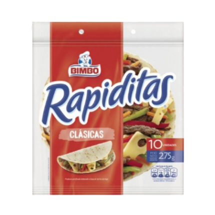 RAPIDITAS BIMBO CLASICAS x 10 UNID.