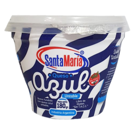 QUESO AZUL UNTABLE SANTA MARIA  x 180 GR