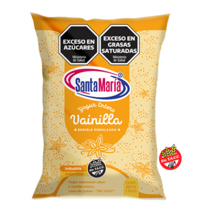 YOGUR BEBIBLE SANTA MARIA VAINILLA x 1L