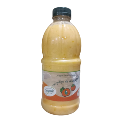 YOGUR CON FRUTAS YOGURLAC DURAZNO x 1L