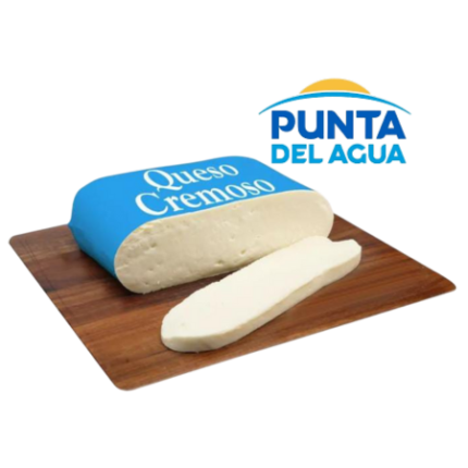 QUESO CREMOSO PUNTA DEL AGUA POR 1/2 PIEZA