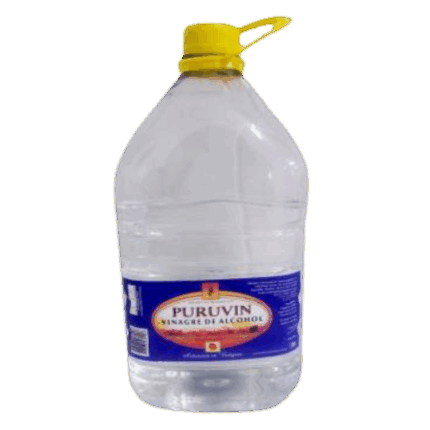 VINAGRE DE ALCOHOL PURUVIN x 5 L