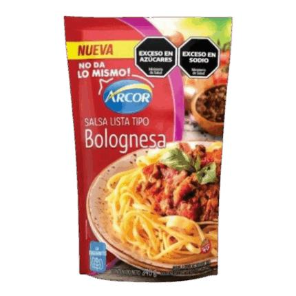 SALSA PREPARADA BOLOGNESA ARCOR X 340GR