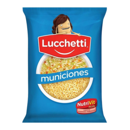 FIDEOS MUNICION LUCCHETTI x 500 GR