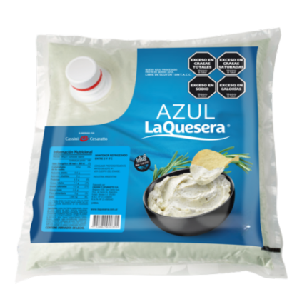 QUESO AZUL LA QUESERA POUCH x 3 kg